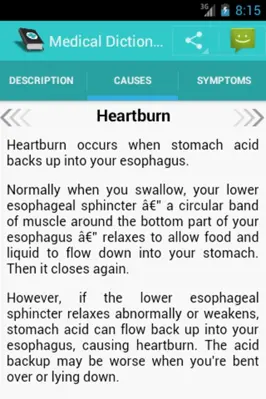 Medical Dictionary android App screenshot 0