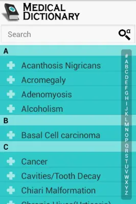 Medical Dictionary android App screenshot 4